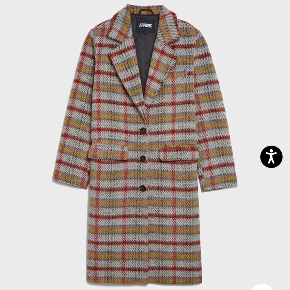 Apparis Fallyn Wool Coat